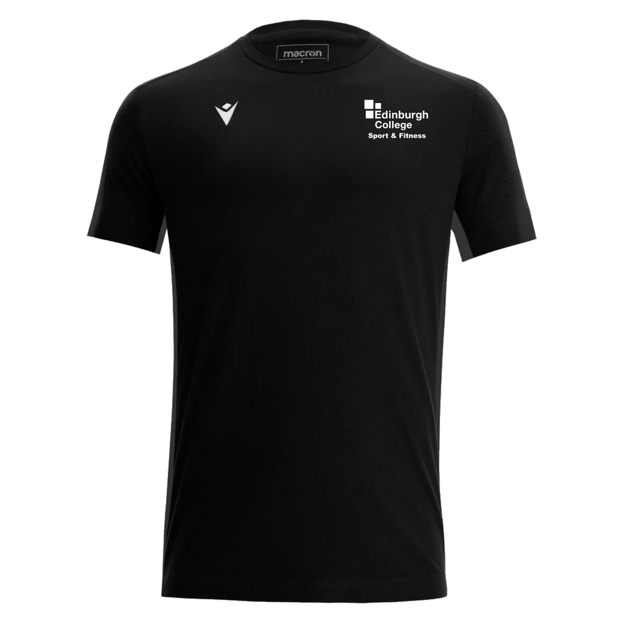 EC Nevel Cotton T-Shirt – Black
