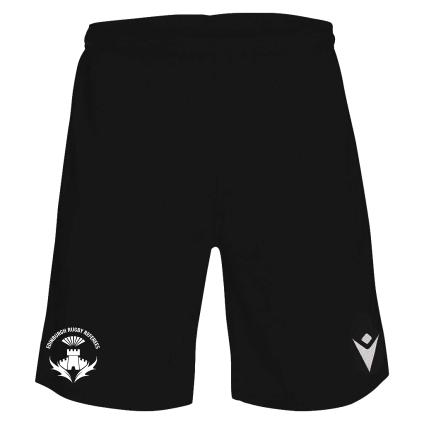ERR Draco Hero Shorts with Embroidered Badge – Black