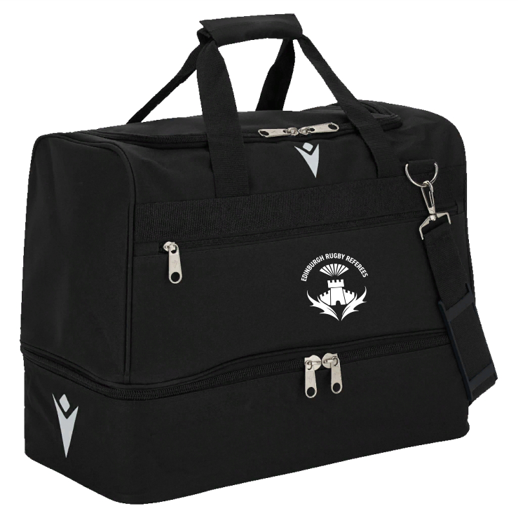 ERR Rocket Holdall with Embroidered Badge – Black